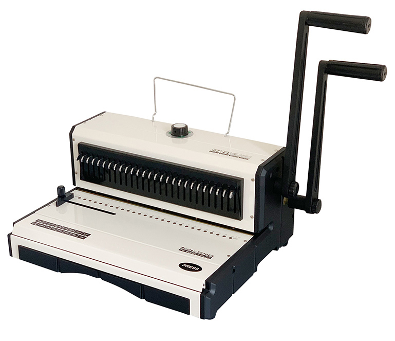 Біндер на металеву пружину YIBO T970R круглі отвори (000011983)